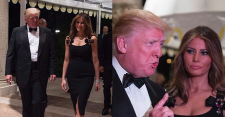 Donald i Melania Trump zorganizowali bal sylwestrowy na Florydzie (ZDJĘCIA)