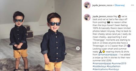 Te słodkie bliźniaki mają 120 tys. obserwujących na Instagramie. Chłopcy mieli małe szanse na przeżycie