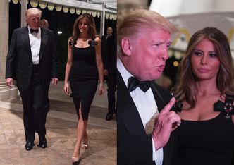 Donald i Melania Trump zorganizowali bal sylwestrowy na Florydzie (ZDJĘCIA)