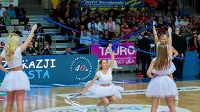 Cheerleaders AZS na meczu AZS Koszalin - Energa Czarni Słupsk (galeria)