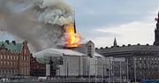 Dania. Płonie symbol Kopenhagi. Nagrania z pożaru gmachu giełdy