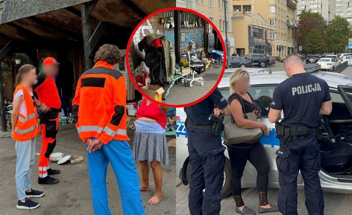 lokalne, koczowisko, bezdomni Koszmar w centrum Warszawy. Niech Trzaskowski coś zrobi