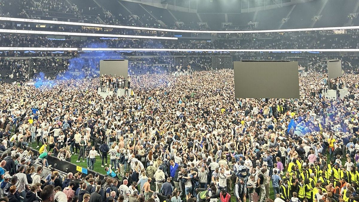 Twitter / Kibice Tottenhamu świętują triumf w Lidze Europy