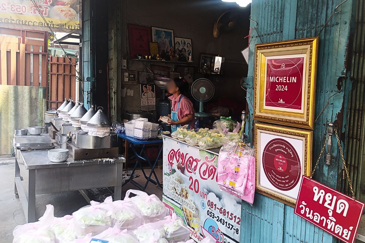 Street Food w Chiang Mai z Przewodnika Michelin