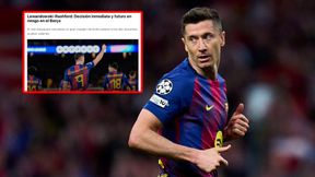 W Barcelonie od rana piszą o Lewandowskim. "Adekwatna oferta"