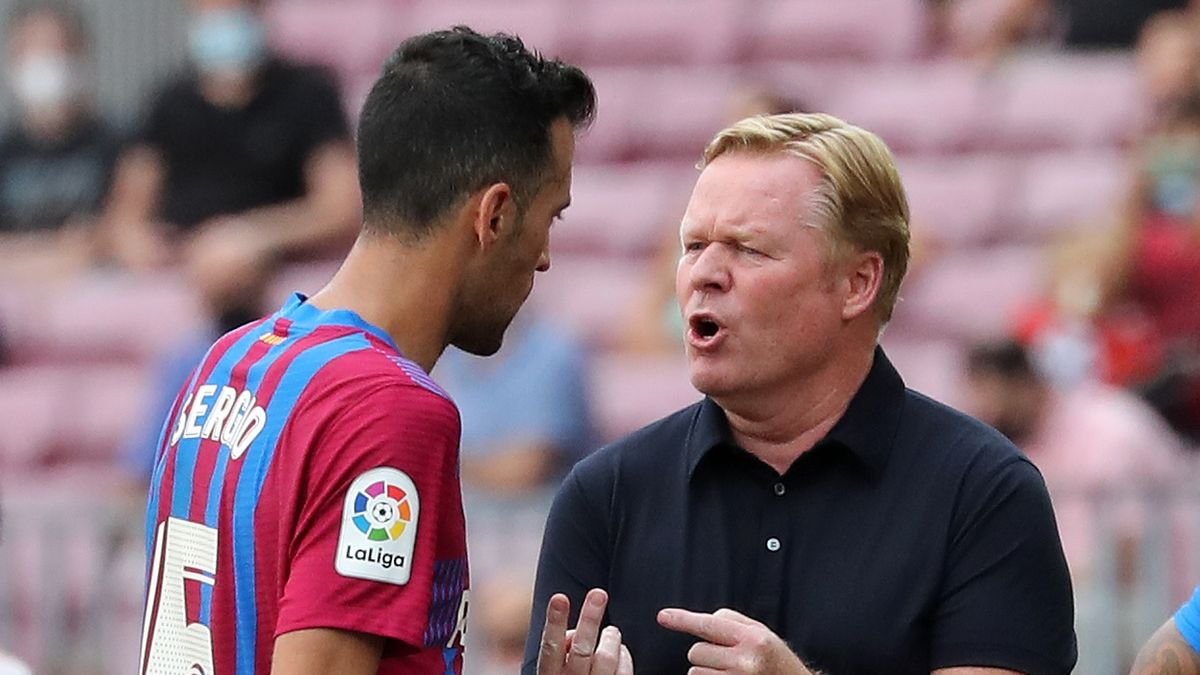 Zdjęcie okładkowe artykułu: Getty Images / Joan Valls/Urbanandsport/NurPhoto / Na zdjęciu: Ronald Koeman (z prawej) i Sergio Busquets