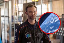 Wrzucił nagranie z kosmosu. "Mój pierwszy widok na nią i na was"