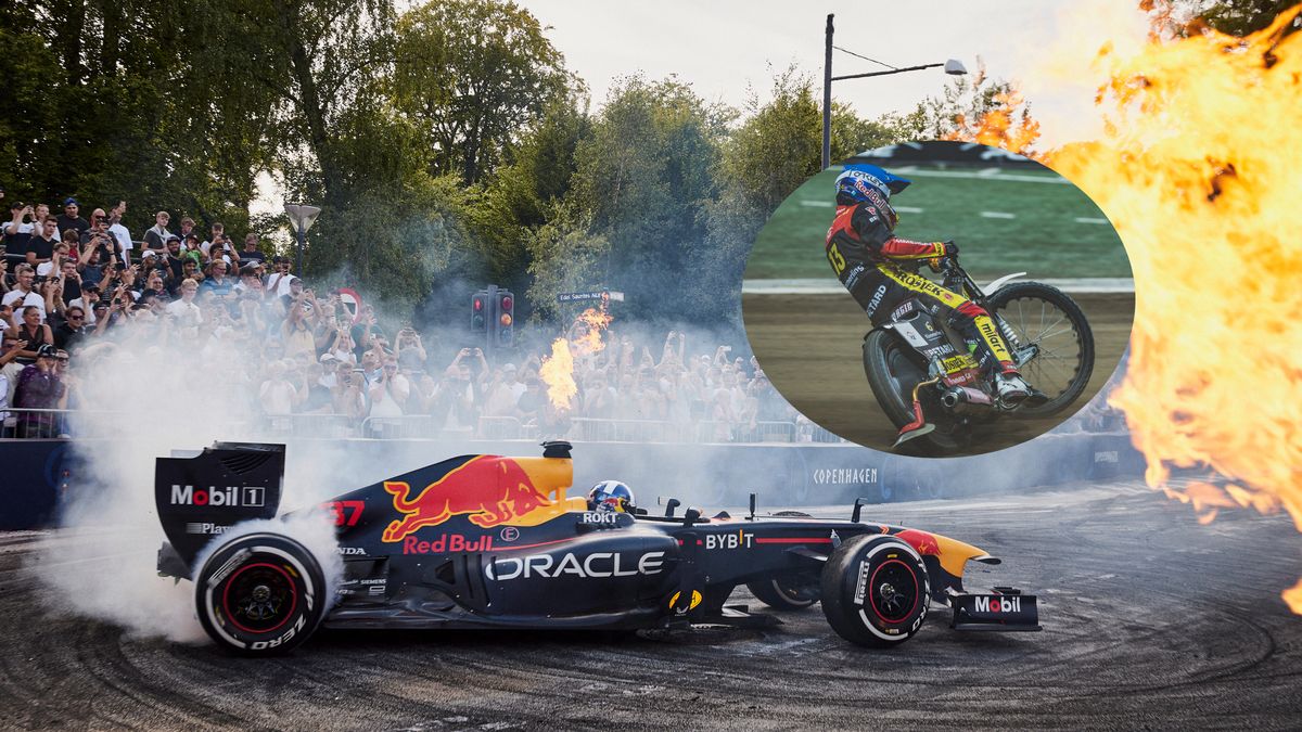 Zdjęcie okładkowe artykułu: Materiały prasowe / Red Bull / Na zdjęciu: bolid Red Bulla, w kółku Maciej Janowski