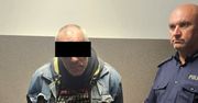 Poniatowa: Włamywacz zaatakował policjanta szablą. W kieszeniach miał dwa granaty i ostrą amunicję