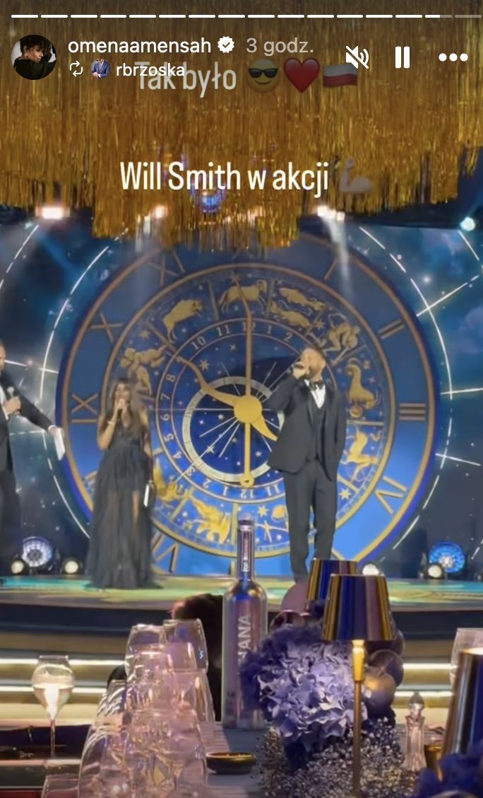 Will Smith pojawił się na gali Mensah i Brzoski