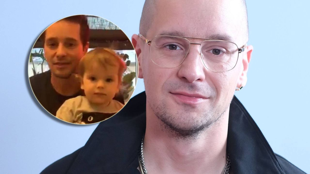 Krzysztof Zalewski dba o prywatność syna. Nagle wyśpiewał, jaki faktycznie jest Lew