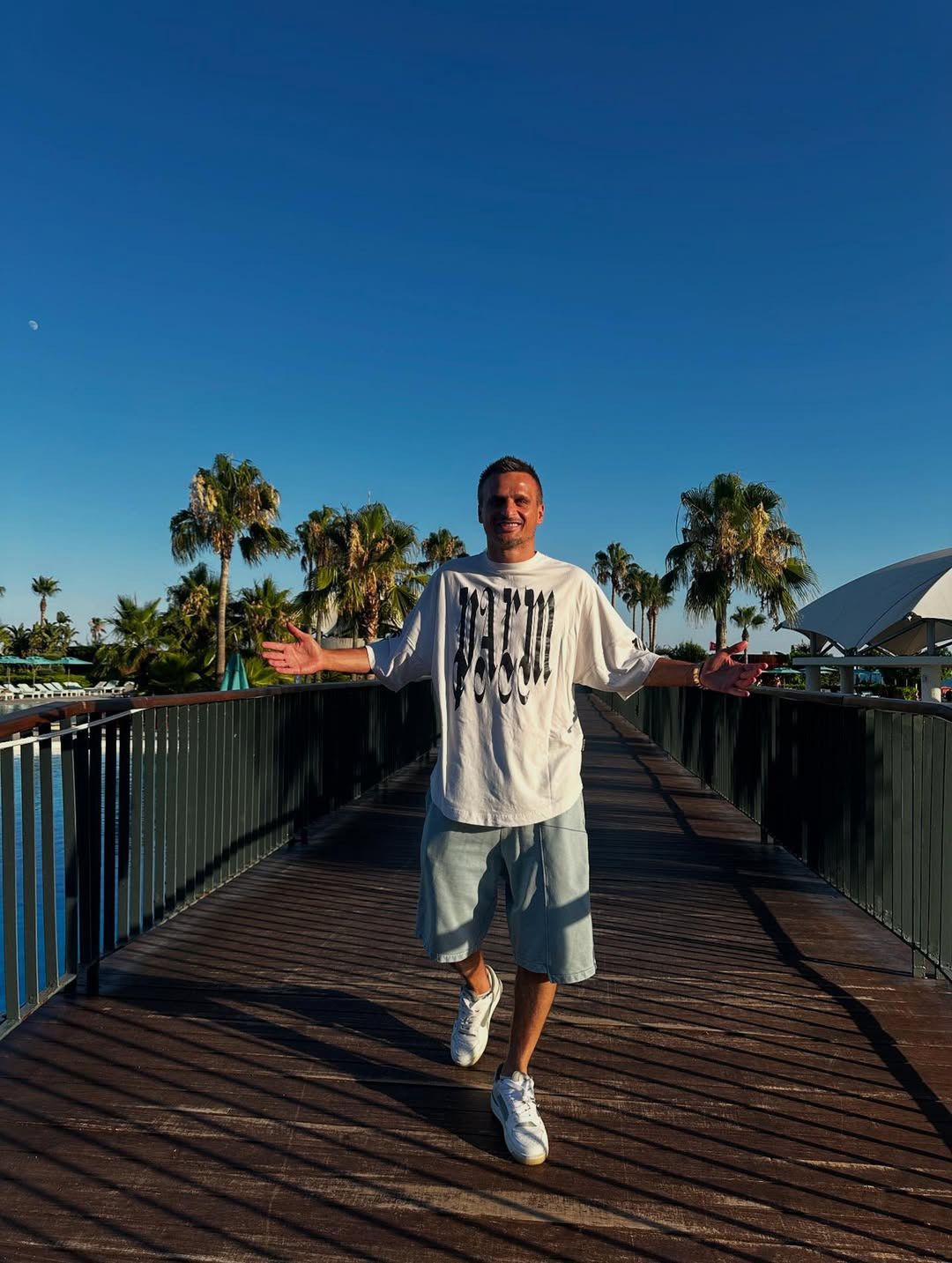 Sławomir Peszko na rodzinnych wakacjach