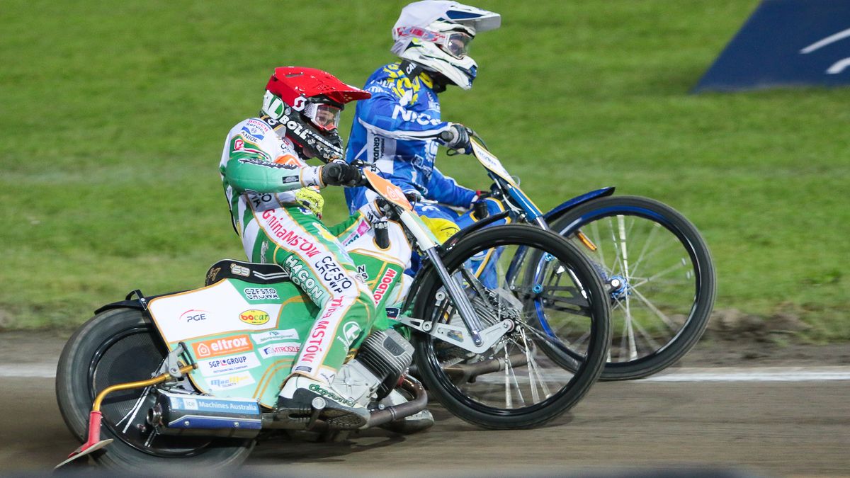 Jason Doyle w walce z Krzysztofem Buczkowskim