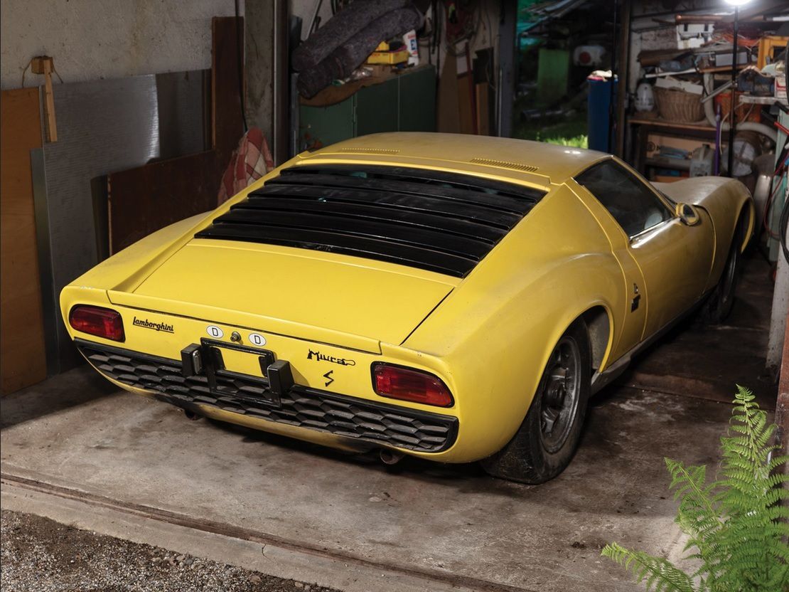 Lamborghini Miura P400 (1969) (fot. Peter Singhof/RM Sotheby's)