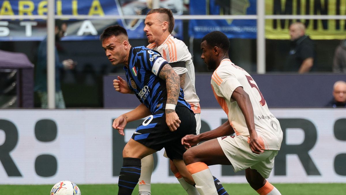 PAP/EPA / Roberto Bregani / Mecz Serie A: Inter Mediolan - AS Roma