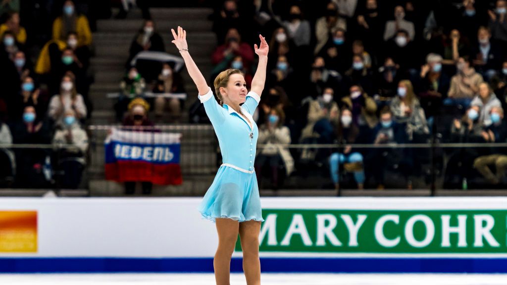 Zdjęcie okładkowe artykułu: Getty Images /  Jurij Kodrun - International Skating Unio / Na zdjęciu: Jekarina Kurakowa