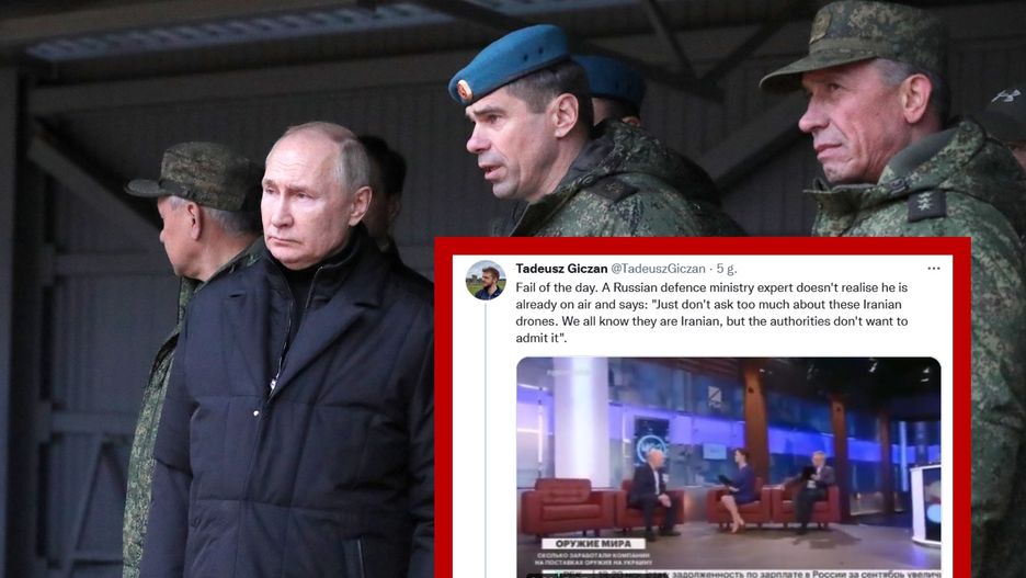 Władimir Putin wizytuje swoje wojska. Od kilkunastu dni prowadzą one masowy ostrzał ukraińskich miast.