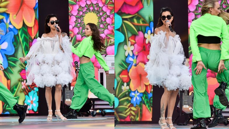 Maja Hyży na scenie Wakacyjnej Trasy Dwójki