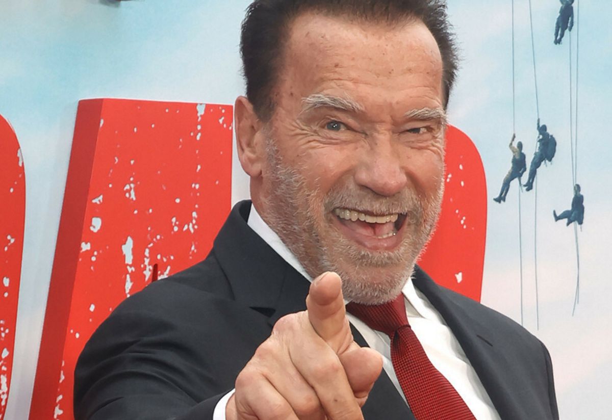 Arnold Schwarzenegger na premierze "Fubar" Netfliksa