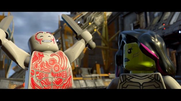 LEGO Marvel Super Heroes 2 - cieszący się Drax