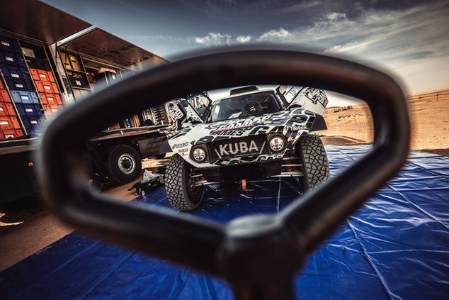 Koronawirus nie zmienił mocno życia na biwaku podczas Dakaru