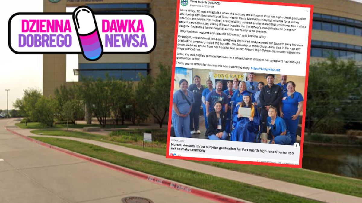 Personel szpitala w Teksasie przygotował niespodziankę