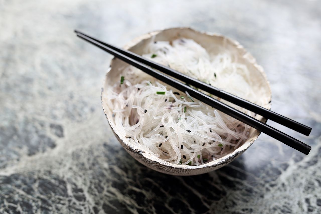 Rice noodles - calories, nutritional values and ingredients, properties