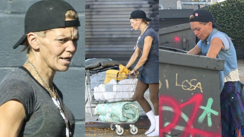 Loni Willison przemierza Los Angeles z wózkiem.