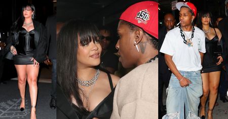 Rihanna i jej ultramini wspierają ASAP Rocky'ego na imprezie jego autorskiej whisky (FOTO)