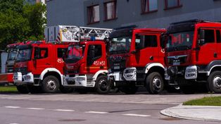 Wadowice: Ewakuacja w szkole. Wyciek substancji chemicznych