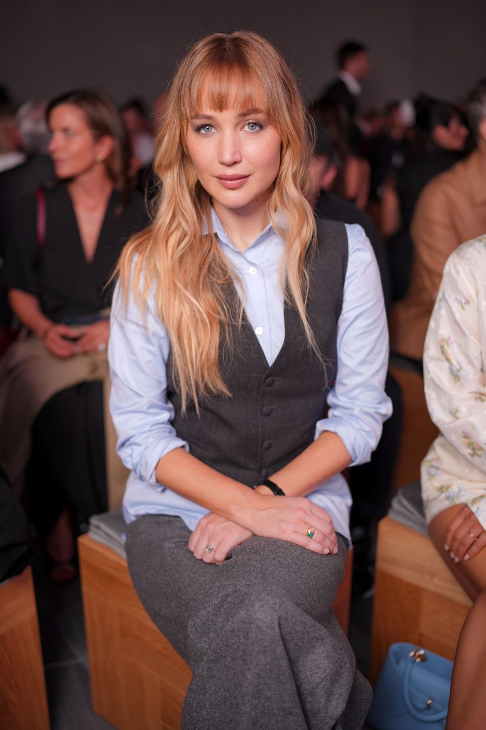 Jennifer Lawrence na pokazie Diora