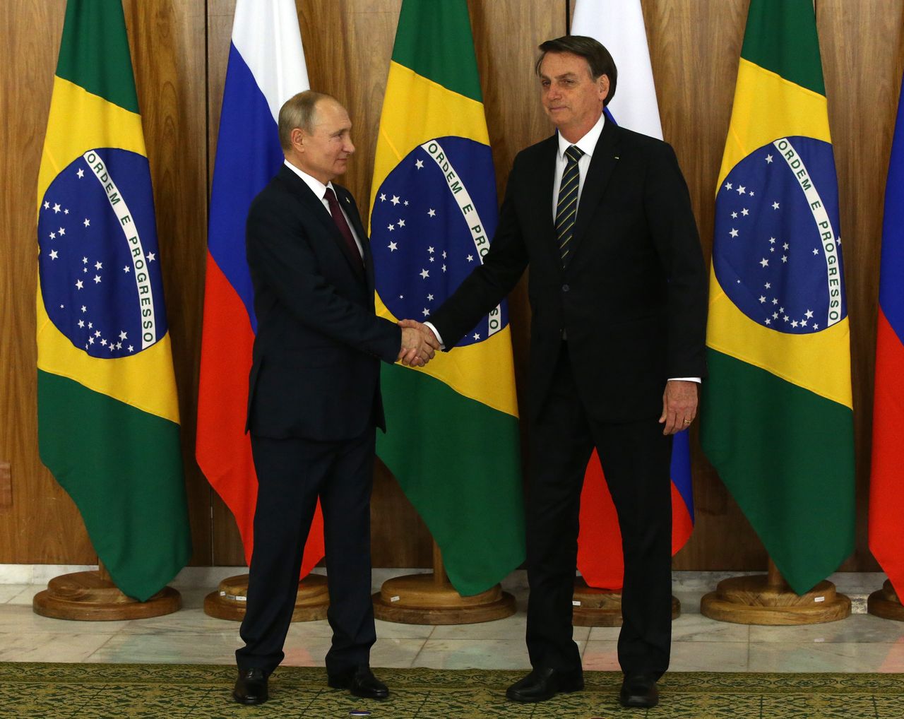 Szczyt hipokryzji. Putin i Bolsonaro z troską o globalnym bezpieczeństwie żywnościowym