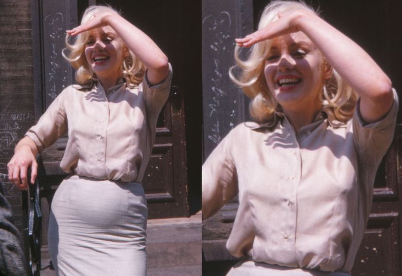 Ciężarna Marilyn Monroe