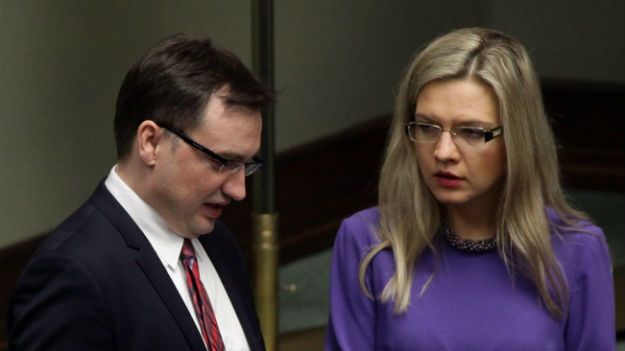 Małgorzata Wassermann i Zbigniew Ziobro