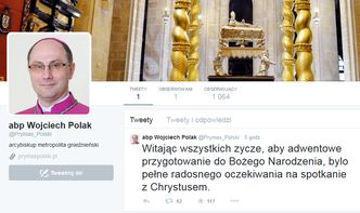 Twitter: Ruszył oficjalny profil prymasa Polski