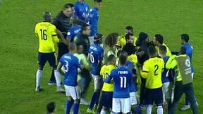 Przepychanki po meczu Brazylia - Kolumbia. Neymar i Bacca z czerwonymi kartkami!