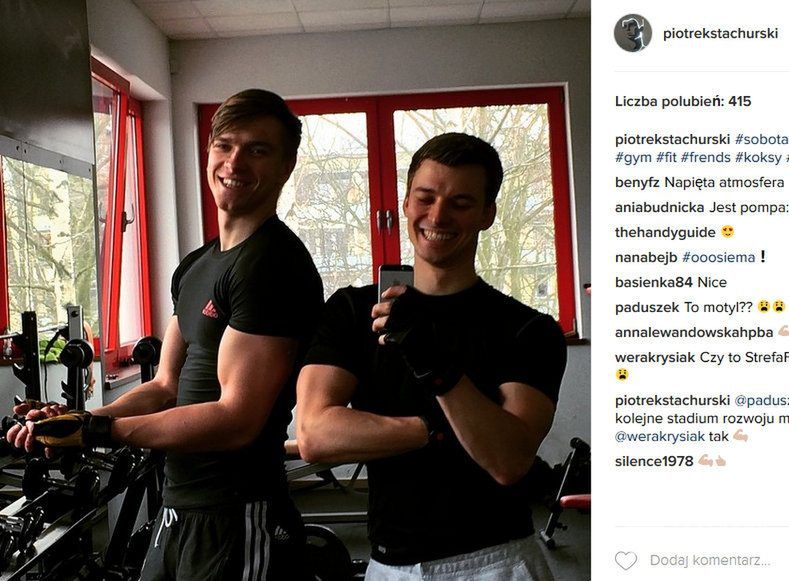 Piotr Stachurski (fot. Instagram)