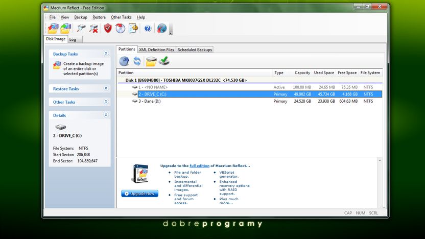 Macrium Reflect Free 2