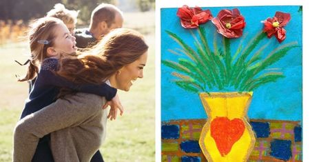 Kate Middleton chwali się laurką od księcia George'a na DZIEŃ MATKI: "Myślimy o was w tym trudnym czasie" (FOTO)