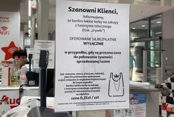 Trzeba płacić. Sklepy wywieszają komunikaty