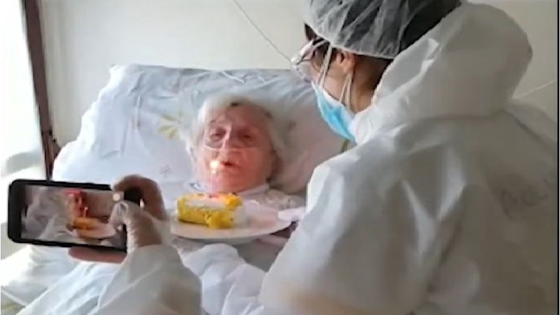 Lucia Ronda skończyła niedawno 106. rok życia.