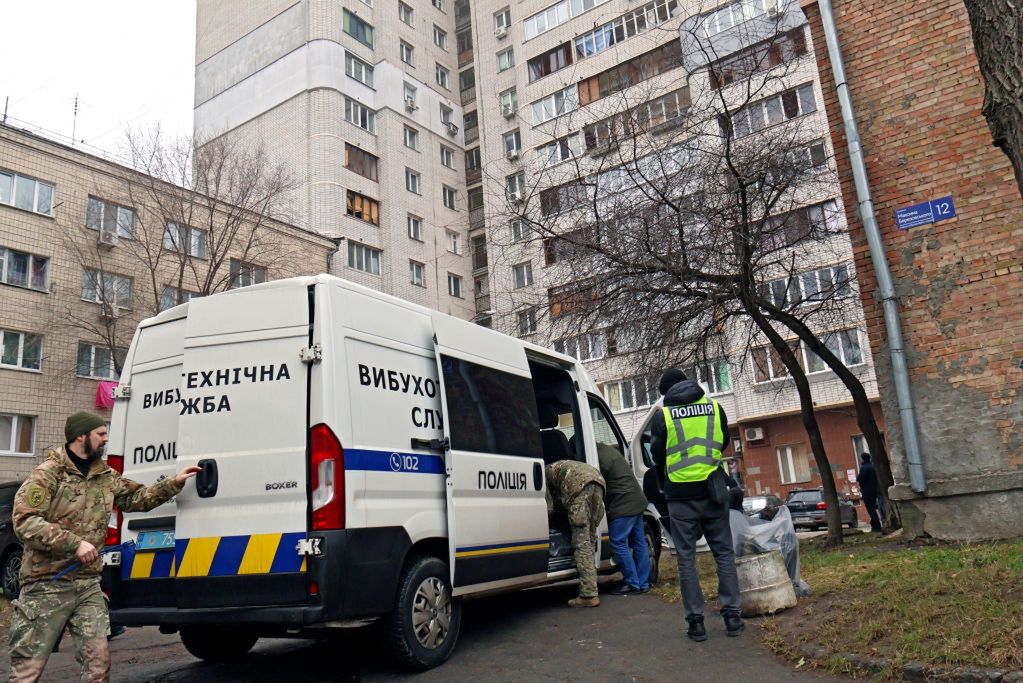 Kyiv radio studio blast: Detonation of dummy injures host