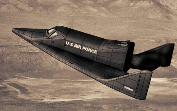 Wizualizacja - X-20 Dynasoar podchodzi do lądowania (Fot. Encyclopedia Astronautica)