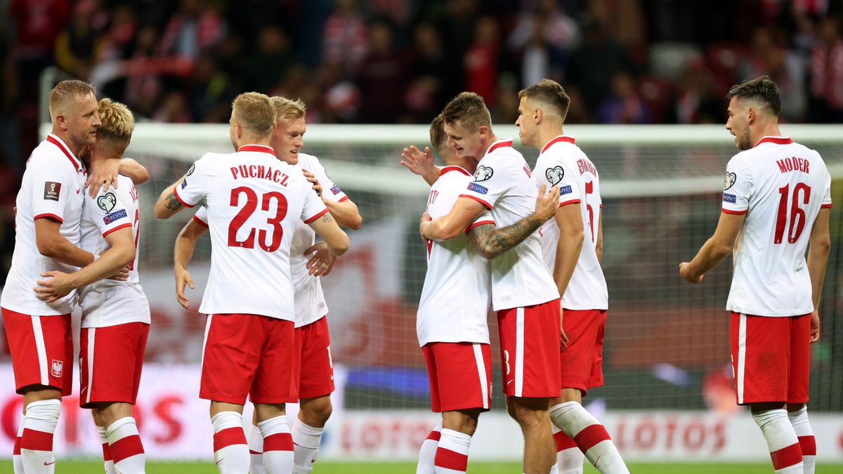 PAP / Leszek Szymański / Na zdjęciu: piłkarze reprezentacji Polski 