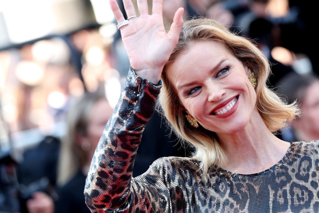 Eva Herzigova jest weteranką festiwalu w Cannes