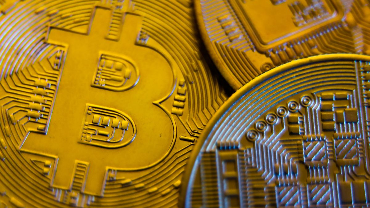 Representation of Bitcoin cryptocurrency is seen in this illustration photo taken in Krakow, Poland on April 27, 2021. (Photo Illustration by Jakub Porzycki/NurPhoto via Getty Images)