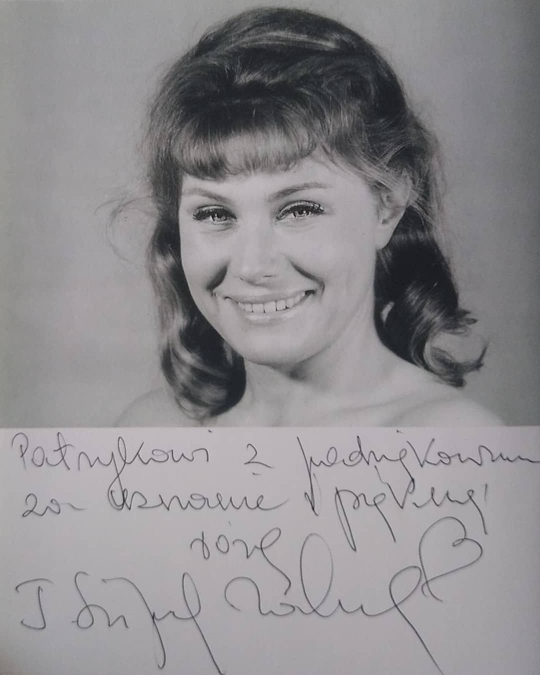 Teresa Lipowska w młodości 