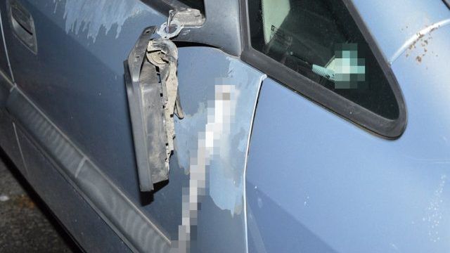 Uszkodziła samochód na parkingu, myśląc, że należy do byłego partnera (zdjęcia)
