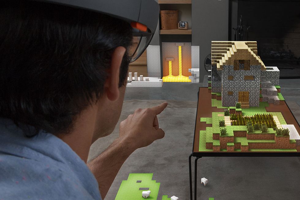 HoloLens to nie tylko Minecraft we własnym pokoju, ale też inne projekty