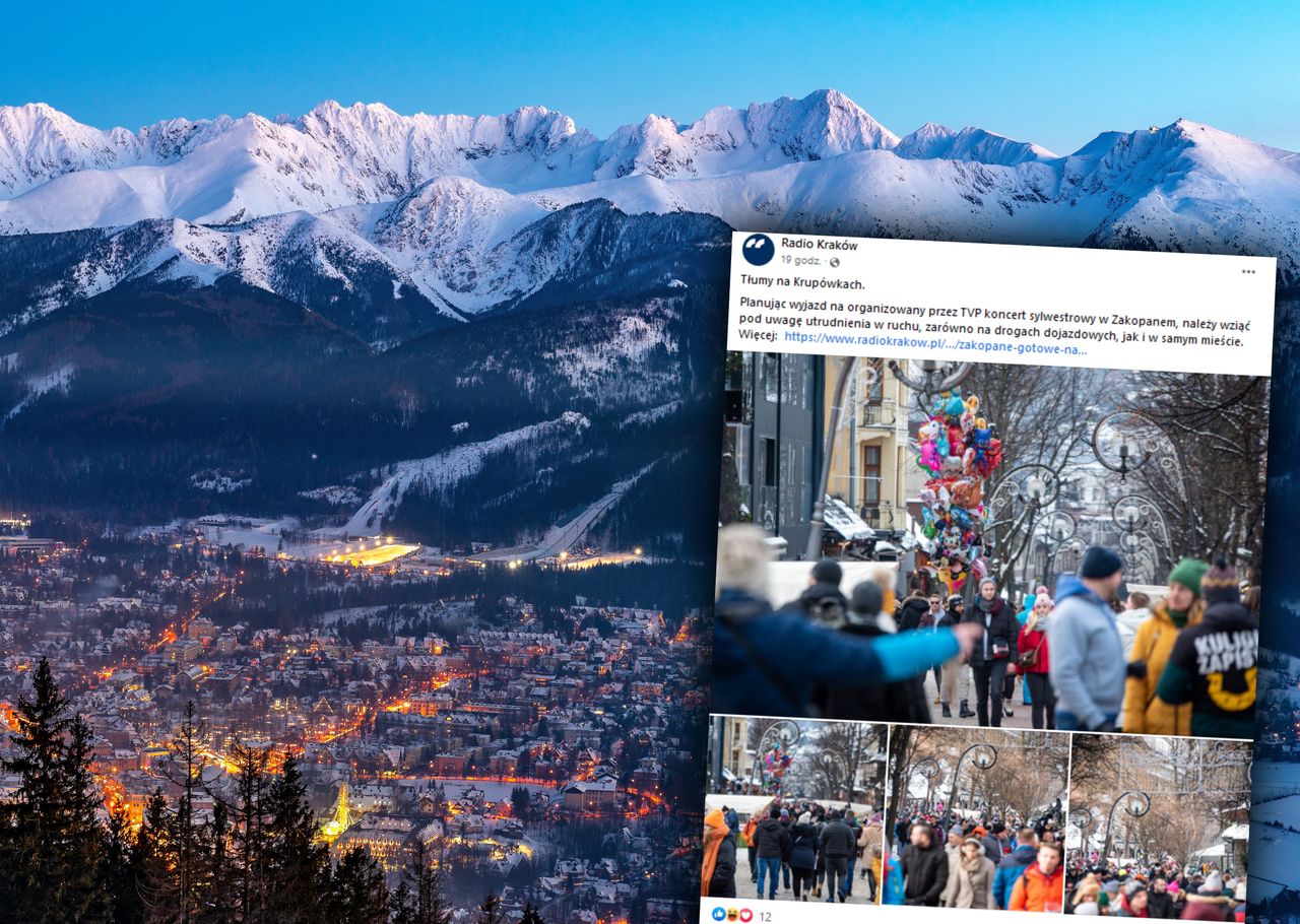 Zakopane wypełnia się turystami. Szykuje się prawdziwy armagedon?